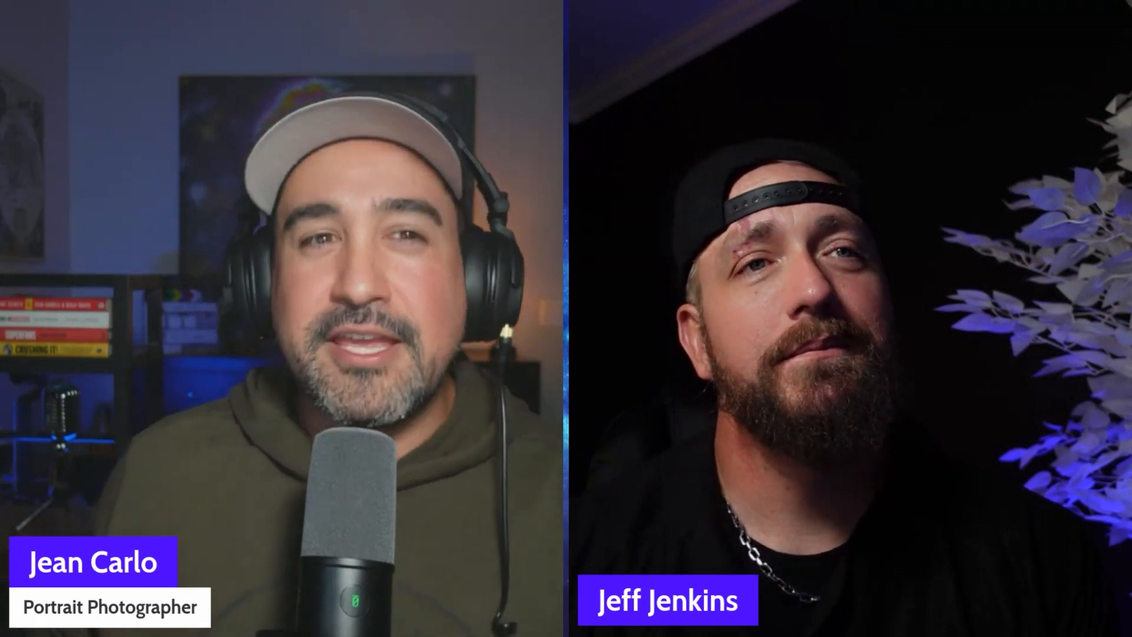 Jeff Jenkins discussing his photography journey