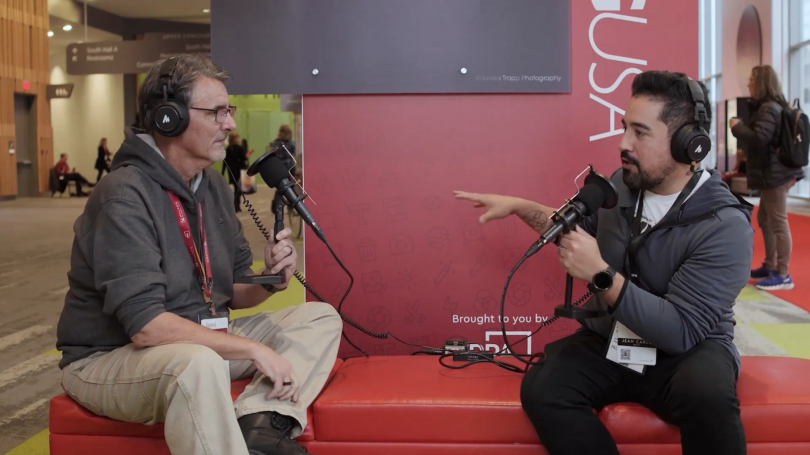 Booray Perry discussing Imaging USA