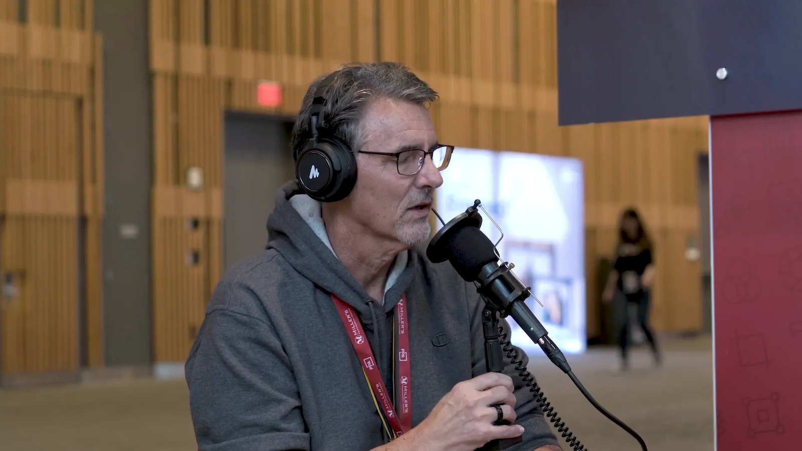 Booray Perry reflecting on his first Imaging experience