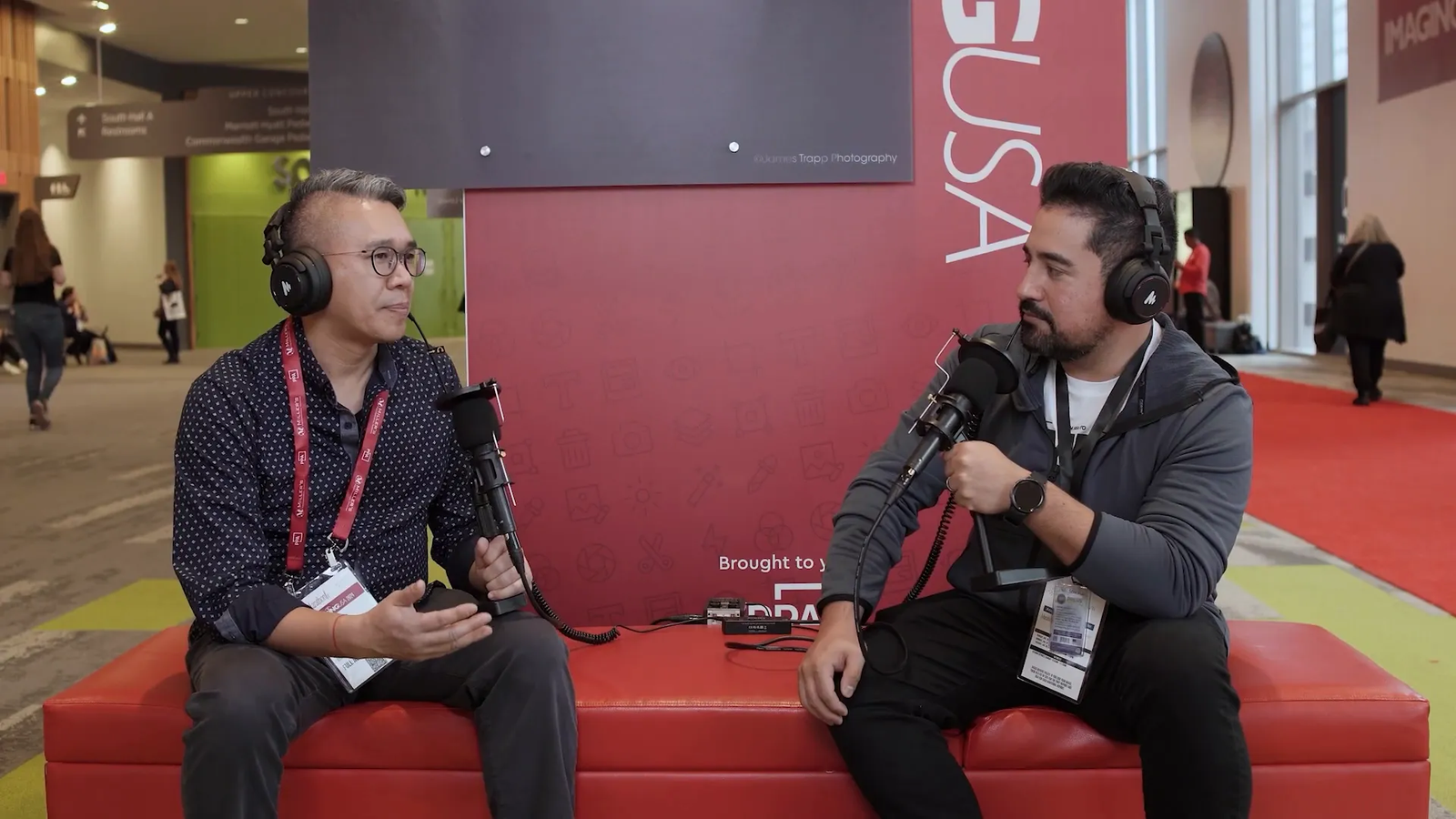 Kiati sharing memorable conference experiences