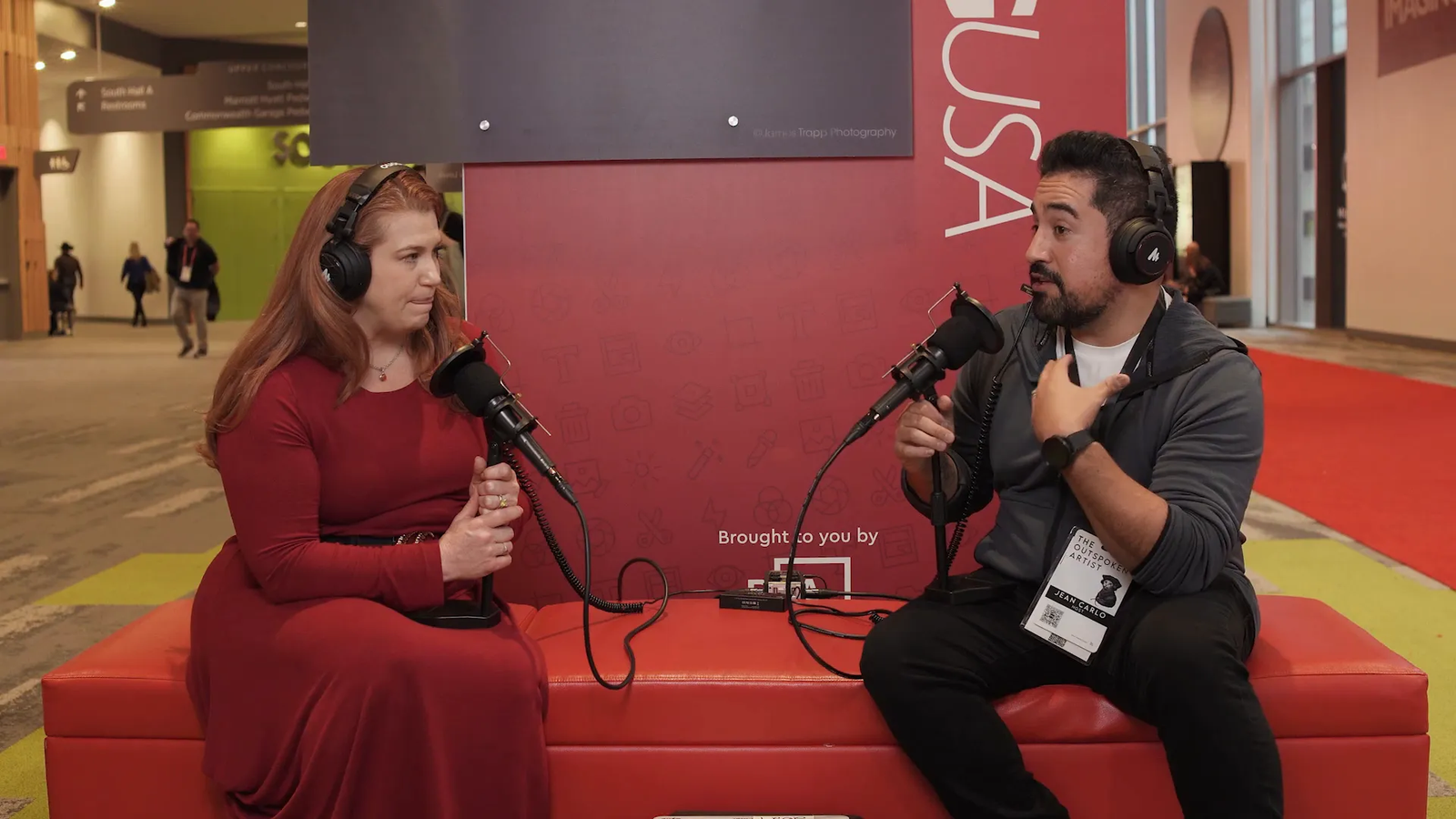 Erin talking about her experiences with autism