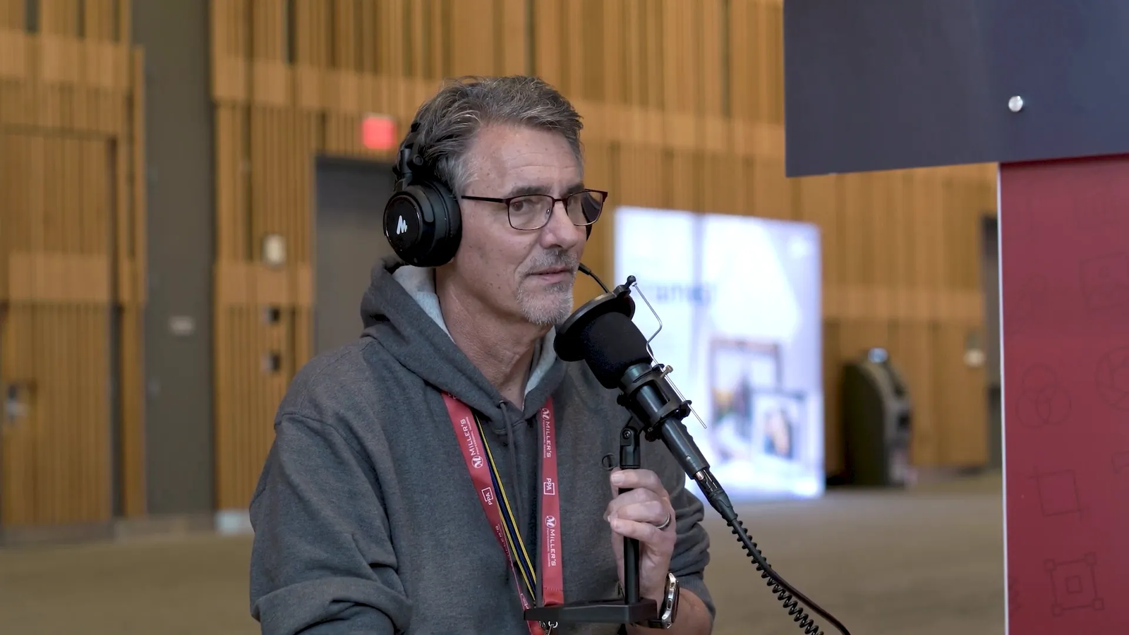 Booray Perry discussing the importance of networking