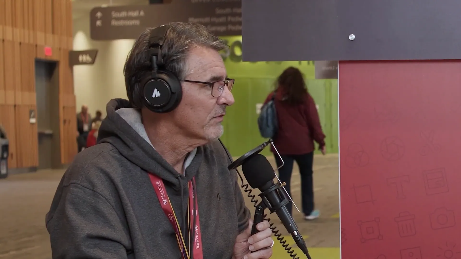 Booray Perry sharing his advice on self-confidence